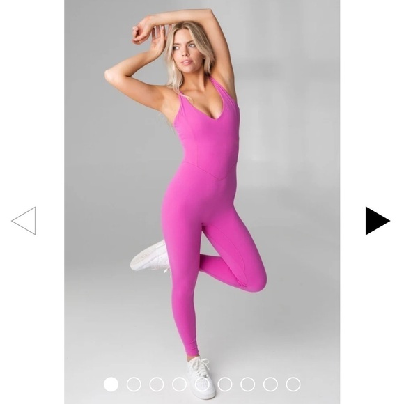 Vitality (Balance Athletica) Cloud II Jumpsuit Fuschia - Picture 1 of 7